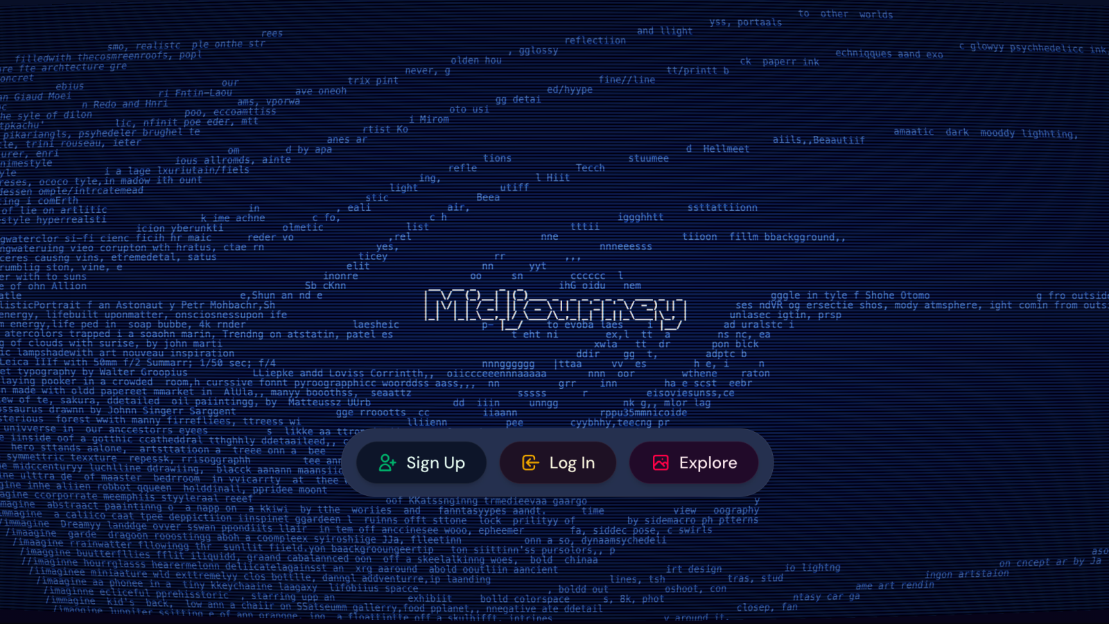 Midjourney hero image