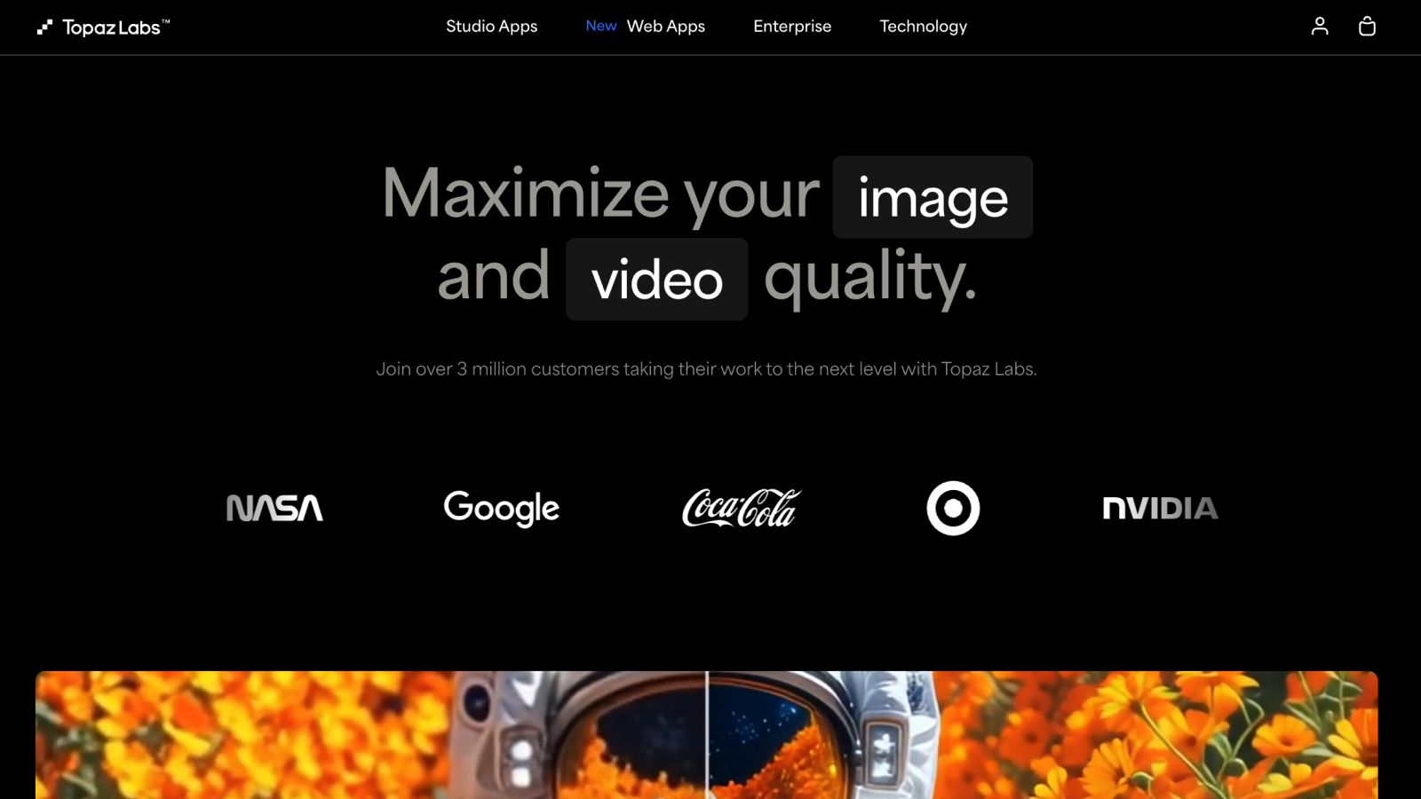 Topaz Labs hero image
